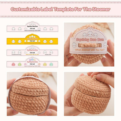 Pet Dumplings Amigurumi Animal Crochet Pattern