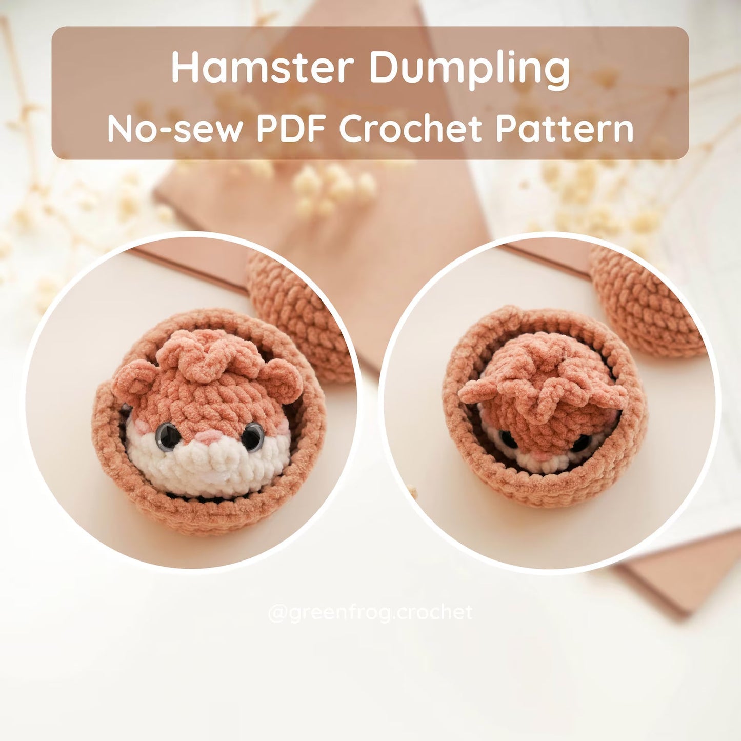 Pet Dumplings Amigurumi Animal Crochet Pattern