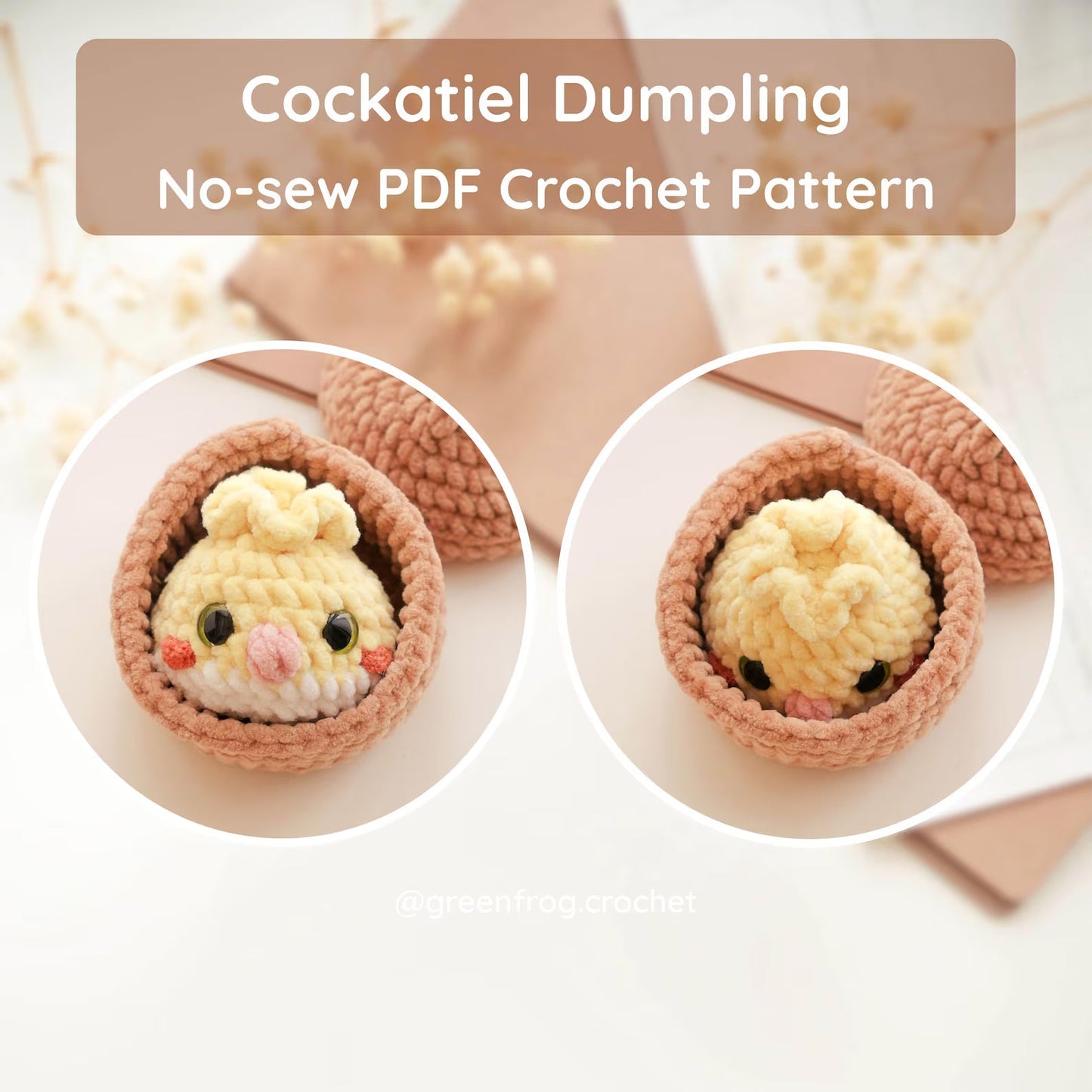 Pet Dumplings Amigurumi Animal Crochet Pattern