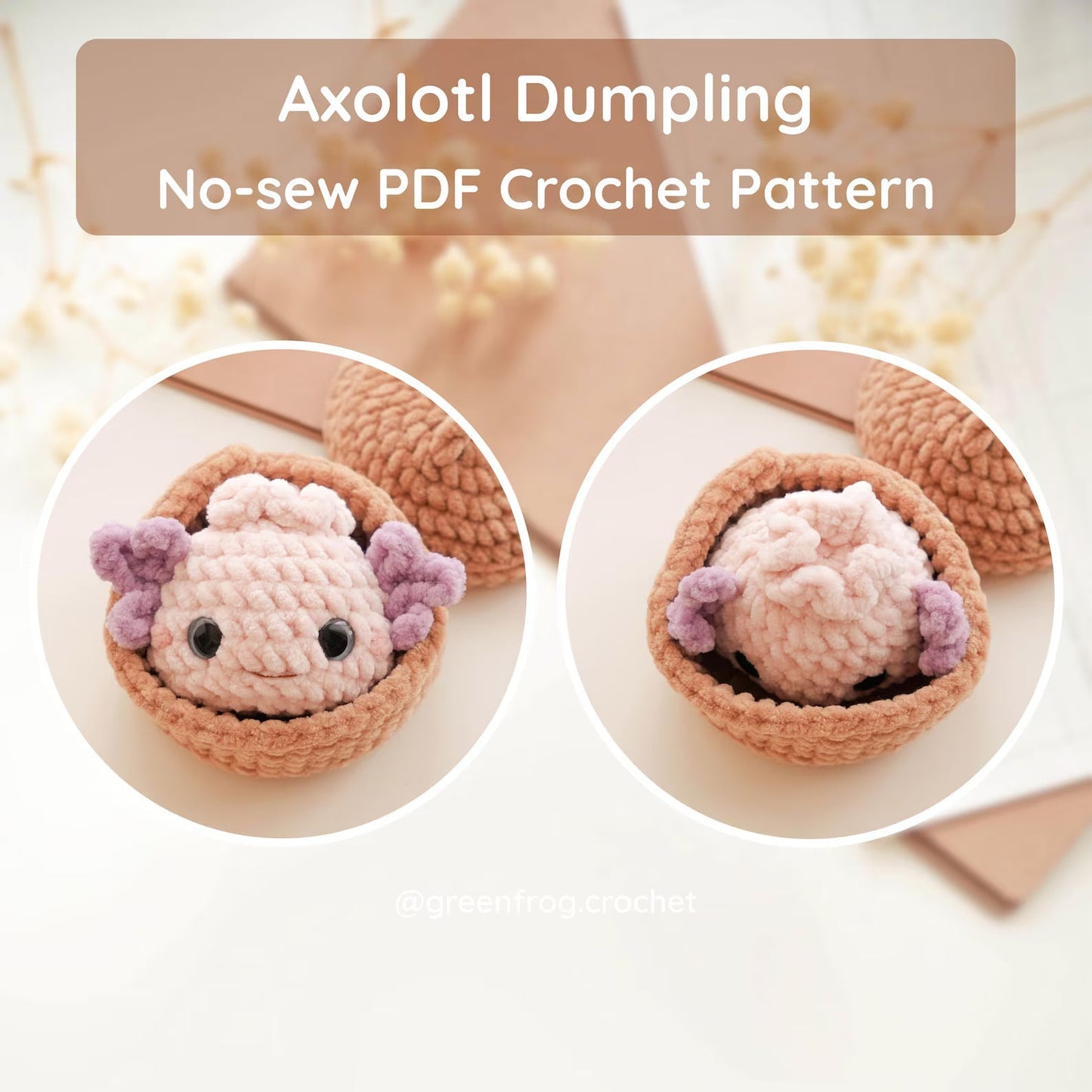 Pet Dumplings Amigurumi Animal Crochet Pattern