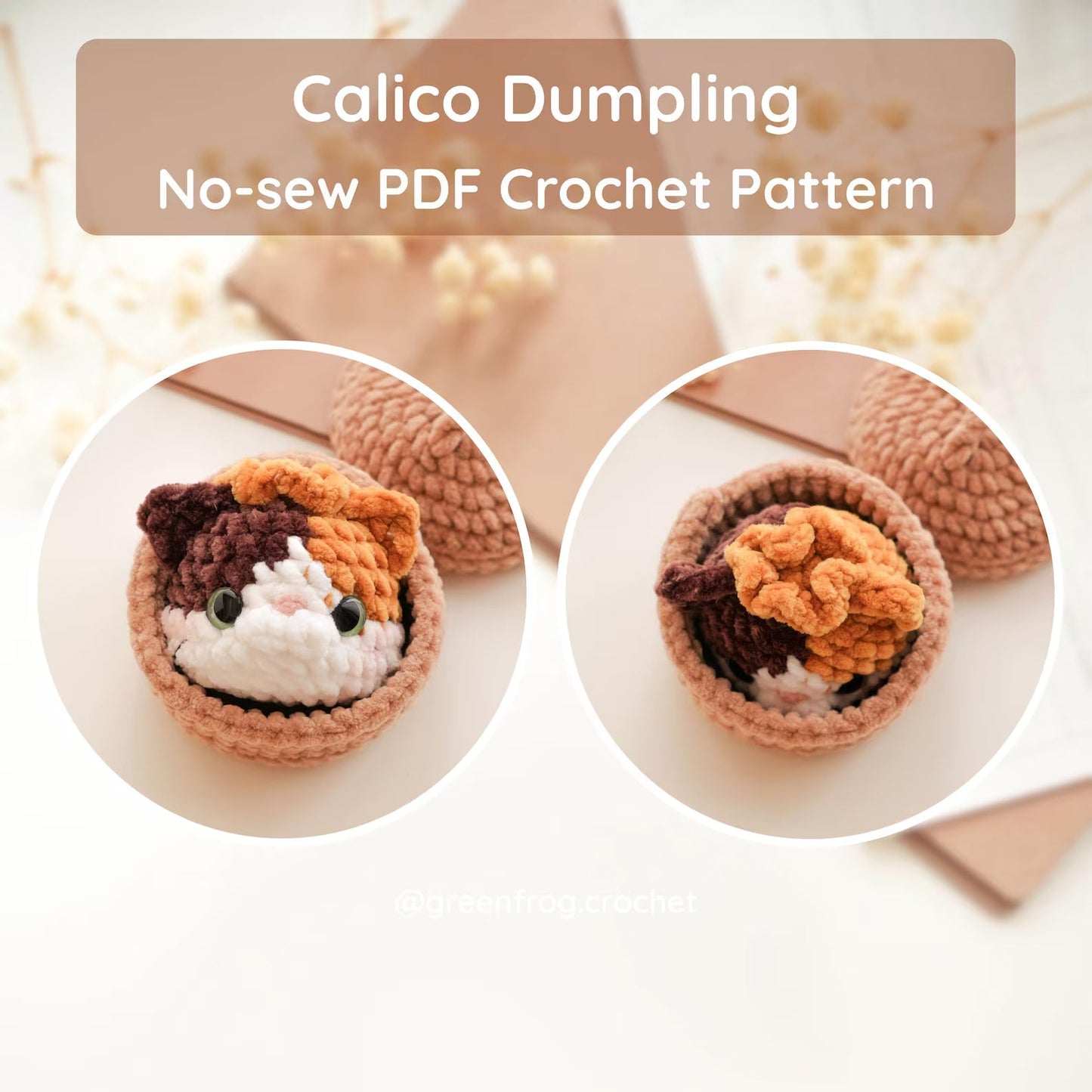 Pet Dumplings Amigurumi Animal Crochet Pattern