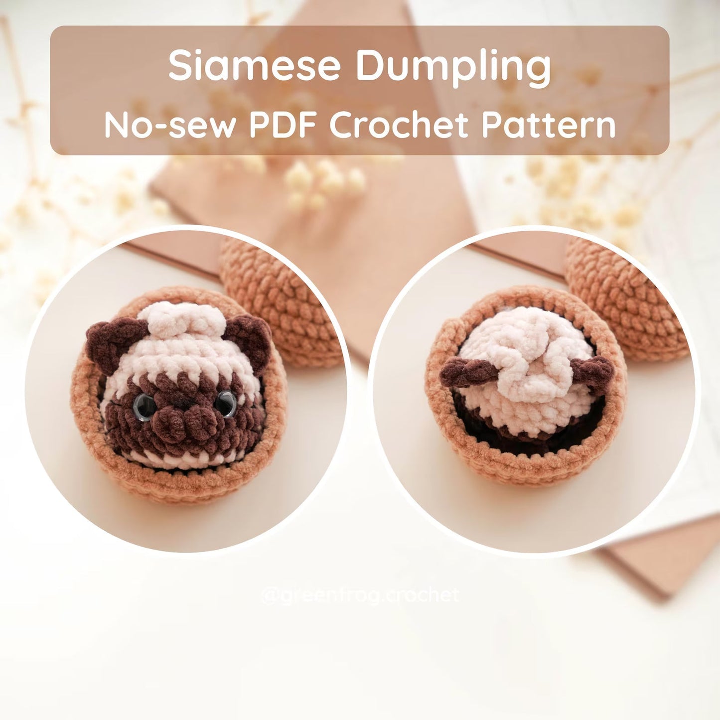 Pet Dumplings Amigurumi Animal Crochet Pattern