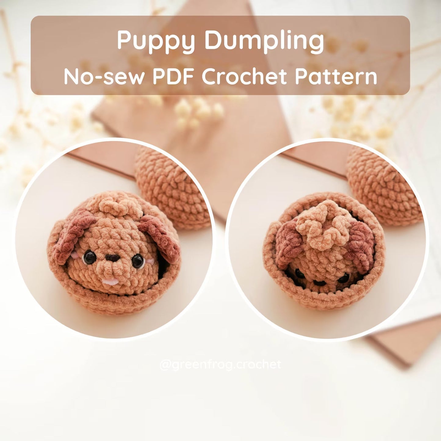 Pet Dumplings Amigurumi Animal Crochet Pattern