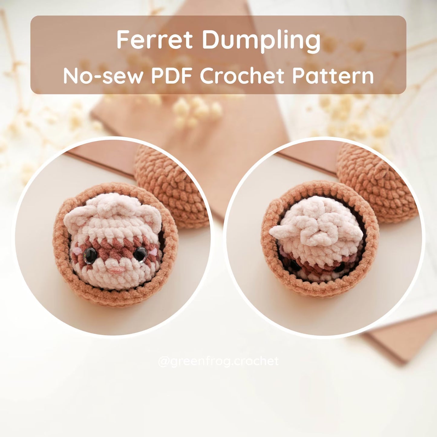 Pet Dumplings Amigurumi Animal Crochet Pattern