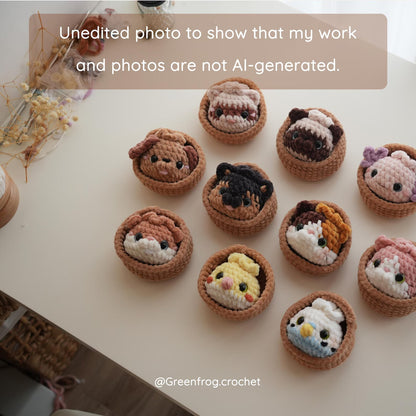 Pet Dumplings Amigurumi Animal Crochet Pattern