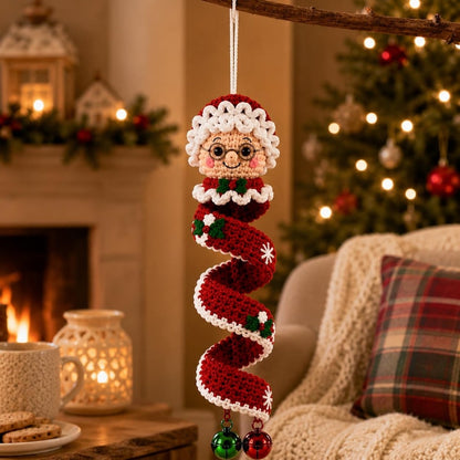 10 in 1 Christmas Crochet Spiral Pattern Bundle